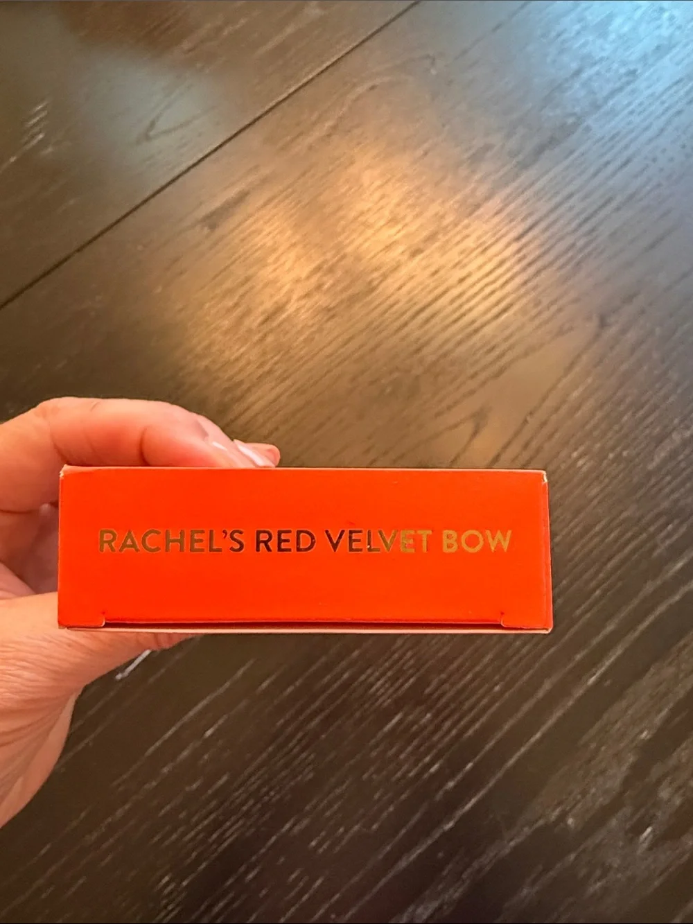Red Aspen Red Bow Nail Dashes Press-On Nails